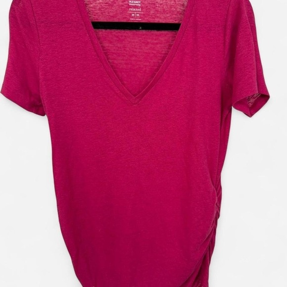 Old Navy relaxed short sleeve tops, MATERNITY Medium, Lot of 3 - Picture 4 of 7